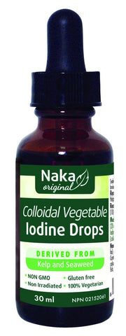 Colloidal Vegetable Iodine Drops - 100ml - Naka - Health & Body Nutrition 