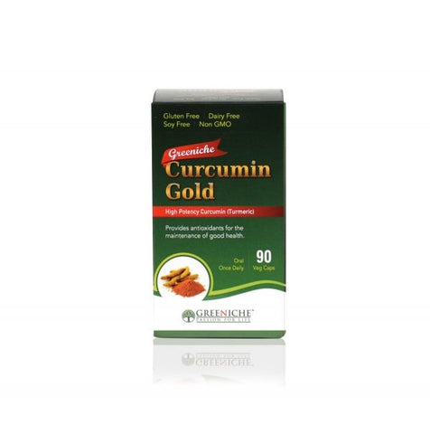 Curcumin Gold - 90vcaps -Greeniche - Health & Body Nutrition 