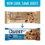 Quest Protein Bars Oatmeal Chocolate Chip - Box of 12 Bars - Health & Body Nutrition 