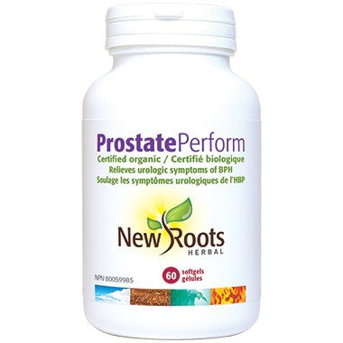 Prostate Perform - 60gels - New Roots Herbal - Health & Body Nutrition 