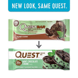 Quest Protein Bars Mint Chocolate Chunk - Box of 12 Bars - Health & Body Nutrition 