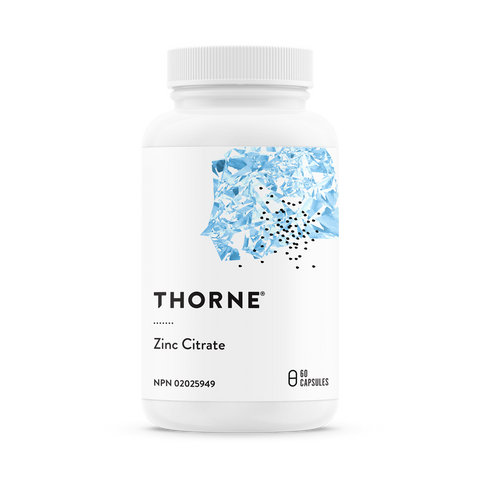 Zinc Citrate - 60caps - Thorne - Health & Body Nutrition 