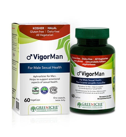 Vigorman - 60vcaps - Greeniche - Health & Body Nutrition 