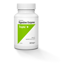 Supreme Digestive Enzymes - 60vcaps - Trophic - Health & Body Nutrition 