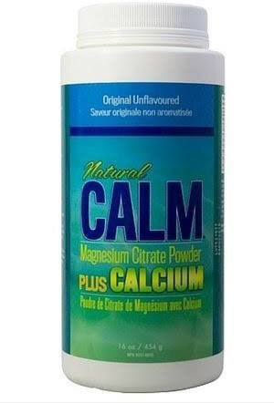 Ionic Magnesium-Calcium Powder - Original Unflavoured 452g - Natural Calm - Health & Body Nutrition 