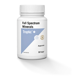 Full Spectrum Minerals - 90vcaps - Trophic - Health & Body Nutrition 