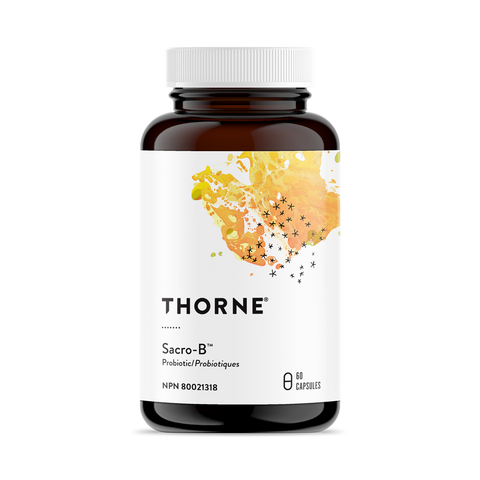 Sacro-B - 60caps - Thorne - Health & Body Nutrition 
