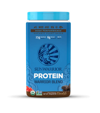 Warrior Protein Blend - Chocolate - 750g - Sunwarrior - Health & Body Nutrition 