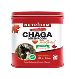 Chaga Mushroom Tea Grind - 160g - Nutridom - Health & Body Nutrition 