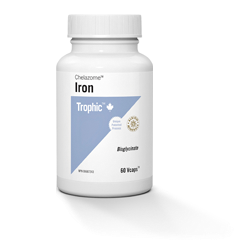 Iron Chelazome 125mg - 90vcaps - Trophic - Health & Body Nutrition 