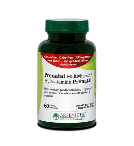 Prenatal Multivitamin - 60tabs - Greeniche - Health & Body Nutrition 