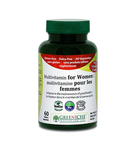 Multivitamin For Women - 60tabs - Greeniche - Health & Body Nutrition 