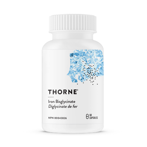 Iron Bisglycinate - 60caps - Thorne - Health & Body Nutrition 