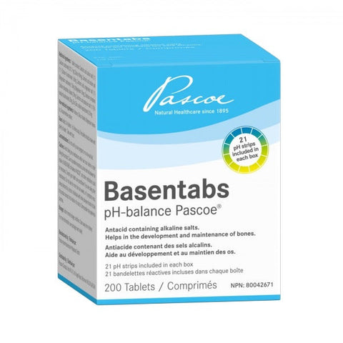 Basentabs pH-Balance - 200tabs - Pascoe - Health & Body Nutrition 