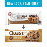 Quest Protein Bars Chocolate Chip Cookie Dough - Box of 12 Bars - Health & Body Nutrition 