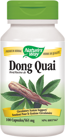 Dong Quai 565mg - Nature’s Way - 100caps - Health & Body Nutrition 