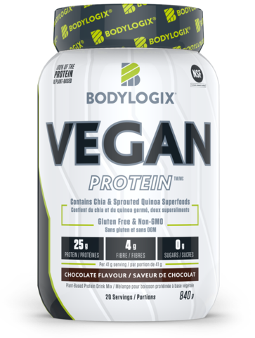 Vegan Protein - Chocolate Flavour 840g - Bodylogix - Health & Body Nutrition 