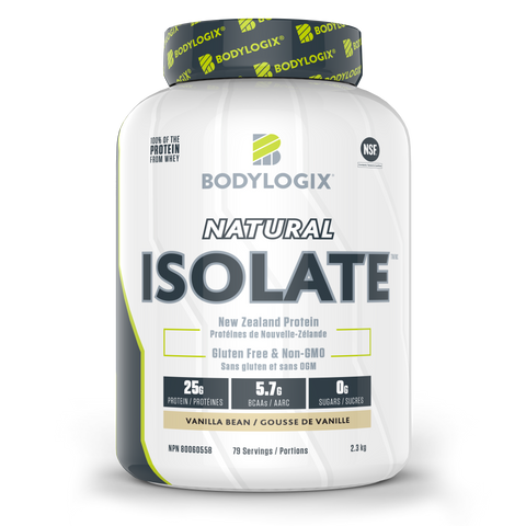 Natural New Zealand Isolate - Vanilla Bean 5lbs - Bodylogix - Health & Body Nutrition 