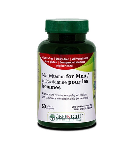 Multivitamin For Men - 60tabs - Greeniche - Health & Body Nutrition 