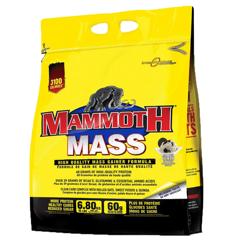 Mass Gainer - Cookies & Cream 15lbs - Mammoth Mass - Health & Body Nutrition 
