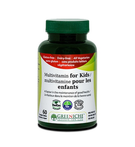 Multivitamin For Kids - 60chewables - Greeniche - Health & Body Nutrition 