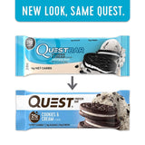 Quest Protein Bars Cookies & Cream - Box of 12 Bars - Health & Body Nutrition 