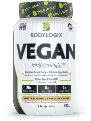 Vegan Protein - Vanilla Flavour 840g - Bodylogix - Health & Body Nutrition 