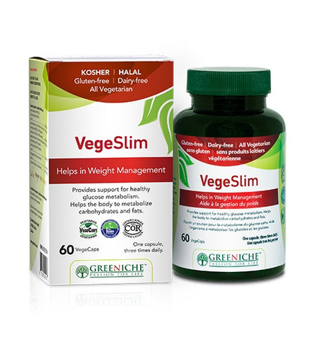 Vegeslim - 60vcaps - Greeniche - Health & Body Nutrition 