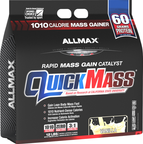 Quickmass Loaded 10lb -Allmax Nutrition - Health & Body Nutrition 