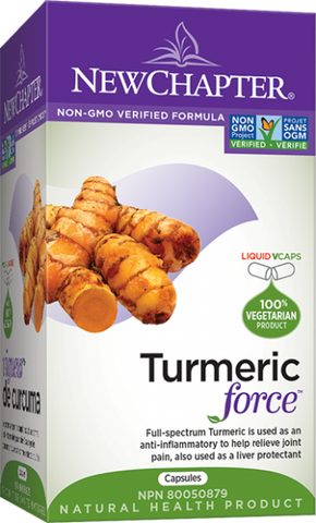 Turmeric Force™ - 120caps - NewChapter - Health & Body Nutrition 