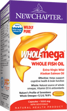 Wholemega™ Whole Fish Oil - 120 softgels  - New Chapter - Health & Body Nutrition 
